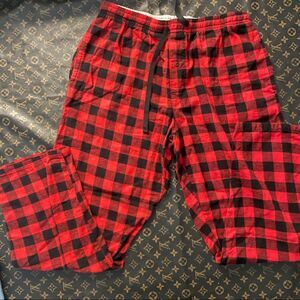 mens hanes pajama pant size large